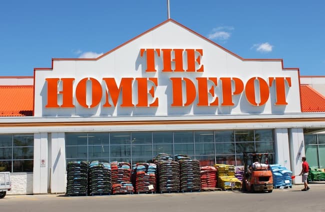home depot store hours