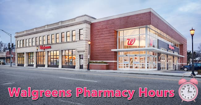walgreens pharmacy hours