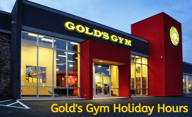 gold's gym holiday hours
