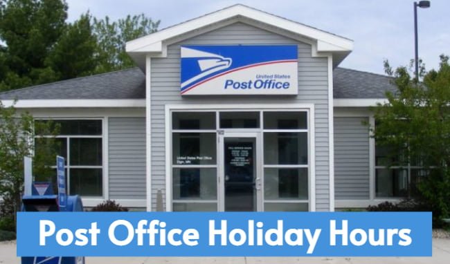 does post office open bank holiday