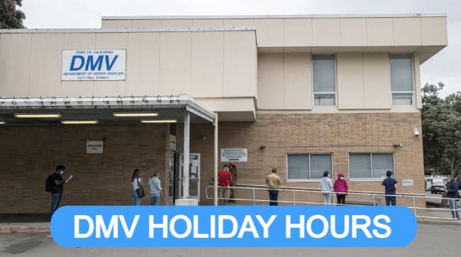 dmv holiday hours