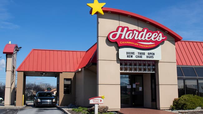 what time does hardee's close