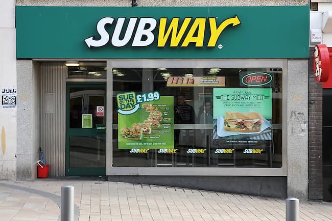  what time does subway close today 